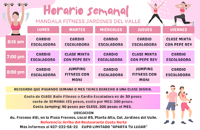 Cardio en Escaladora Mandala Fitness en San Juan del Río